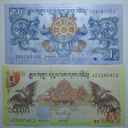 【紙幣】BHUTAN (不丹),  P29b ， 10-NG ， 2019 #206554 , 品相全新UNC 歷史價格詳細信息