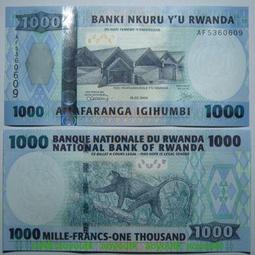 【紙幣】Rwanda(盧安達), P29b 動物 , 100-FR. , 2003 ,品相全新UNC#206976 歷史價格詳細信息