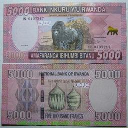 【紙幣】Rwanda(盧安達), P29b 動物 , 100-FR. , 2003 ,品相全新UNC#206976 歷史價格詳細信息