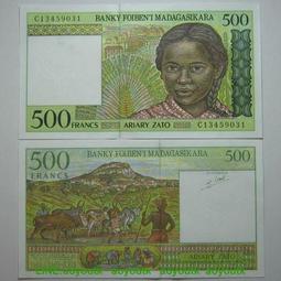 【紙幣】MADAGASCAR (馬達加斯加) P100 , 1000-ARI , 2017 ,品相全新 UNC 歷史價格詳細信息