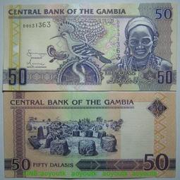 GAMBIA（甘比亞紙幣），P-NEW，10-DALA，ND(2015)，品相全新UNC  動物 歷史價格詳細信息