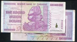 ZIMBABWE(辛巴威1億紙幣），P58，100000000，2008，品相全新UNC 歷史價格詳細信息