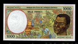 【低價外鈔】中非聯邦 2022年 5000Francs 中非法郎 紙鈔一枚 環保主題 最新發行~ 歷史價格詳細信息