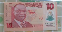 奈及利亞2019年版 5 Naira塑膠鈔１枚。 －UNC－－( NIGERIA) 歷史價格詳細信息