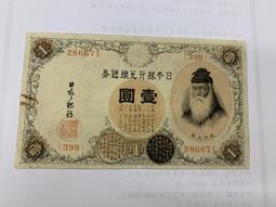 日本   日本銀行兌換銀券   壹圓    紙鈔 紙幣 歷史價格詳細信息