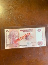 【樣鈔】ZAIRE (薩伊),  P46s2 , 5000000-Z , 1992,品相9新AU #207052 歷史價格詳細信息