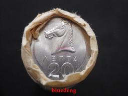 古董 古錢 硬幣收藏 卷拆 希臘第1976年馬頭20分鋁幣 單枚價 少見 歷史價格詳細信息