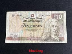 古董 古錢 硬幣收藏 蘇格蘭1993年10鎊紙幣 尾號516 非全新 歷史價格詳細信息