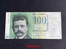 古董 古錢 硬幣收藏 芬蘭1976年100馬克紙幣  非全新 歷史價格詳細信息