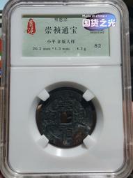 崇禎通寶京版大樣，大直徑26，字口犀利邊道完整，收藏好品20158 歷史價格詳細信息