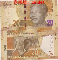 南非20蘭特歐姆龍環版全新UNC保真外國錢幣紙鈔曼德拉非洲大象#紙幣#錢幣#外幣 歷史價格詳細信息