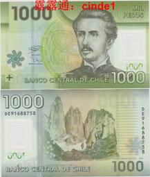 ????露天【至低價】【全新無47】智利1000比索 2010(2019)年 塑料鈔 美洲外幣UNC真品 歷史價格詳細信息