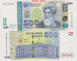 塔吉克斯坦500盧布1994年全新UNC外國錢幣紙鈔收藏保真#紙幣#錢幣#外幣 歷史價格詳細信息