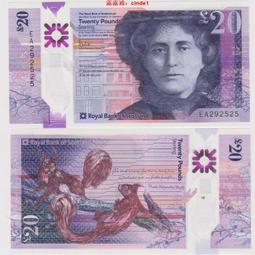 ????露天【至低價】全新2021年 蘇格蘭 10 鎊 塑料鈔 皇家銀行新簽名變化 #371b 歷史價格詳細信息