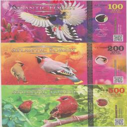 ????露天【至低價】全新2024年 大西洋熱帶雨林 100 200 500 面值3張888豹子號商業鈔 價格比較,價格查詢,歷史價格詳細信息