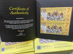 官方原裝冊 雙連體鈔 全新 2022年 斐濟7元 奧運橄欖球奪冠紀念鈔【滿300出貨】 價格比較,價格查詢,歷史價格詳細信息