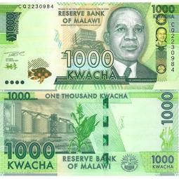 馬拉維1000克瓦查紙幣 外國錢幣 2021年 全新UNC P-67【滿300出貨】 價格比較,價格查詢,歷史價格詳細信息