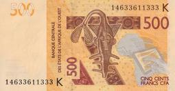 全新UNC 西非(H尼日爾）1000法郎 紙幣 1996年 P-711【滿300出貨】 歷史價格詳細信息