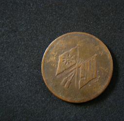 中華民國當五十銅元 河南省造  銅幣 品相不好便宜賣 品相如圖  C489 歷史價格詳細信息