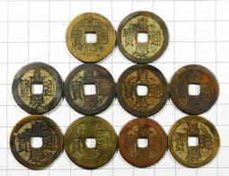 RR088 文久永寶 背波銅幣 共10枚壹標 歷史價格詳細信息
