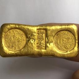 老錢幣金銀 金錠銀錠 古董錢幣古幣傳世清代晚期純金翹頭小金元寶 歷史價格詳細信息