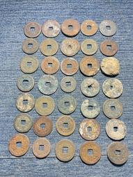 乾道嘉，清朝真品銅錢，由乾隆通寶，嘉慶通寶，道光通寶三枚錢幣9007 歷史價格詳細信息