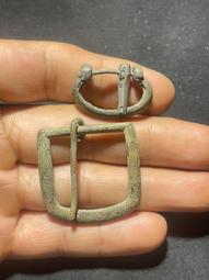 銅雜件兩個，唐宋遼金時期銅雜件一個銅簪子一個帶扣吧不知道是什 歷史價格詳細信息