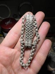 清代蘇工老銀鎖，大吉祥，帆船吊牌，寓意一帆風順，有款實，鑰匙336 歷史價格詳細信息