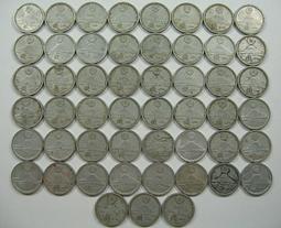 日本紙幣  戰後發行5錢-10元計6枚  新品 歷史價格詳細信息