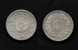 ＜日本//銅幣＞明治十九年//一錢//龍紋銅幣//保證真品、品相佳（盒1） 歷史價格詳細信息