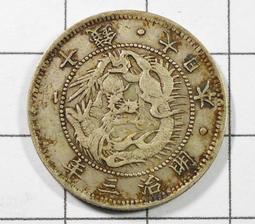 DC055 明治三年 龍二十錢銀幣 歷史價格詳細信息