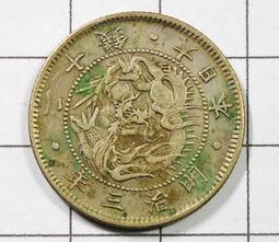 DA023 明治六年 特年 龍半錢 銅幣 共3枚 歷史價格詳細信息