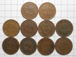 RR595 寬永通寶 背波銅幣 共10枚 歷史價格詳細信息