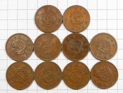 RR573 宋朝 熙寧.元祐.紹聖.政和..銅幣 共10枚壹標 歷史價格詳細信息