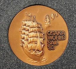 RR447 日本1980年昭和55年櫻花大道紀念銅章 鞠圖 大手毬 重98g 歷史價格詳細信息