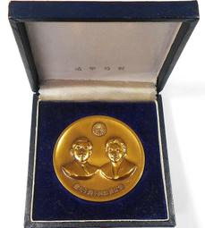 BD085 東京大會1964年 聖火傳遞銅章 盒裝 重約85g 歷史價格詳細信息