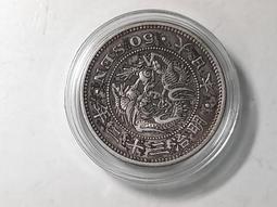 [日本銀幣]明治39年50錢銀幣 少 (旭日龍) 銀幣 歷史價格詳細信息