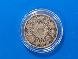 [日本銀幣]明治21年壹圓 1元龍銀(大特年) 約重27g 銀光亮 (銀幣)[保真] 歷史價格詳細信息