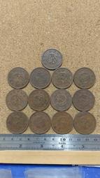 錢幣(13)~~日本國~~10円~~銅幣~~昭和51年.平成2和14年~~3個合售 歷史價格詳細信息