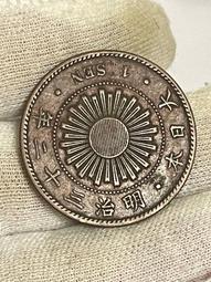 絕版日本明治32年龍圖20錢銀幣 歷史價格詳細信息