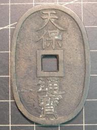 天保通寶當百，傳世熟潤，帶些許朱砂，旋紋大直邊，克重大，同克30167 歷史價格詳細信息