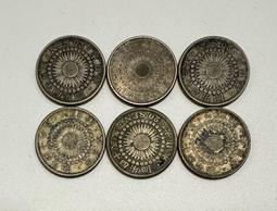 大日本 明治四十年 明治40年 二十錢 20錢 旭日 旭日銀 旭日銀幣 日本銀 日本銀幣 $400/枚 ［鴻兔小舖］ 歷史價格詳細信息