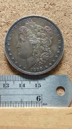 美國1890年摩根銀幣 原光卷拆 這個品相就是送ngc也是6 歷史價格詳細信息