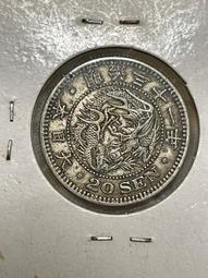 絕版日本明治31年龍圖五十錢銀幣 歷史價格詳細信息