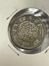 絕版日本明治18年龍圖20錢銀幣 歷史價格詳細信息