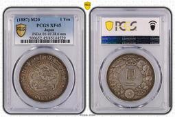 PCGS XF45原味二十二年船洋15137 歷史價格詳細信息