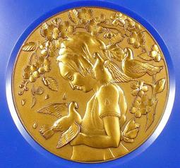 DA095 平成13年2001年《櫻花季の紅毛毬》造幣局製銅章 盒裝 避免有爭議要求完美者請勿投標! 歷史價格詳細信息