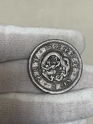 明治13年一圓左打銀字老銀元稀少品日本龍銀中國華夏鑑定封盒 歷史價格詳細信息