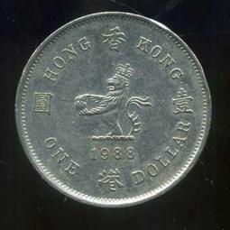 【全球郵幣】香港 1988年10C錢幣 一毫 HONG KONG coin AU英國伊莉莎白二世女王肖像 歷史價格詳細信息