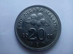馬來西亞 Malaysia 20 元 RINGGIT 令吉 UNC 全新 紙鈔 x1 歷史價格詳細信息